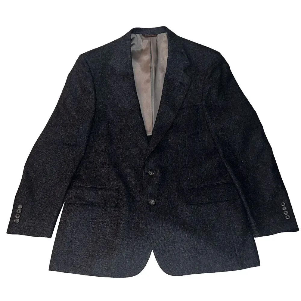Cricketeer Dayton Hudson Vintage Blazer Jacket Union Made in USA 44R Wool